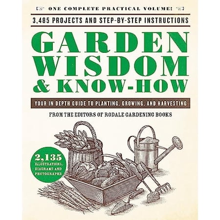 Pre-Owned Garden Wisdom & Know-How: Everything You Need to Know to Plant Grow and Harvest (Paperback) 0316442976 9780316442978