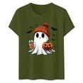 thumbnail image 3 of 2025 T-Shirt Décontracté à Imprimé pour Femmes Femmes Manches Longues Course Manches Courtes Tee Confortable Jr Automne Mode et Stylé, 3 of 3