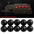 thumbnail image 5 of Durable Ball Knob Handle, Comfortable To Grip Round Ball Lever Knobs, Black/Red Color For All Machine Tools, 5 of 5