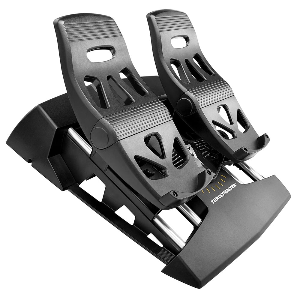 THRUSTMASTER TFRP フライトルダーペダル Thrustmaster T.Flight Rudder Pedals for PC Flight Sim, 2960764