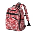 thumbnail image 2 of Colorful Tie Dye Pattern Backpack for School,Cute School Bag,Schoolbag with Adjustable Shoulder Straps & Padded Back,15.25"x11.5"x5.25", 2 of 5