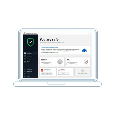 Bitdefender - Internet Security (3-Device) (2-Year Subscription) - Windows