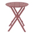 thumbnail image 5 of Compamia Helen Round Folding Bistro Table 24 inch Marsala, 5 of 5