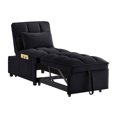 thumbnail image 5 of Convertible Chaise Lounge with Sturdy Metal Frame | In Home, Ensures Safe and Secure Use, 5 of 5