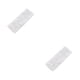 thumbnail image 1 of Toystoory Almohadilla de trapeador de microfibra Almohadillas de limpieza de paño de trapeador lavables Blanco 7x18cm 2Conjunto, 1 of 6