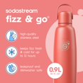 thumbnail image 2 of Botella SodaStream Fizz & Go Cool 0,9 L Naranja Papaya, 2 of 9