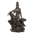 thumbnail image 3 of Ebros Water And Moon Goddess Kuan Yin Bodhisattva Sitting Figurine 13.75"H, 3 of 8