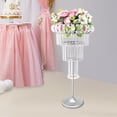 thumbnail image 5 of Heavy-Duty Acrylic Wedding Flower Stand – 4 Tiers, Round Edges, 17.72" Package Size – Easy Assembly, Reusable for Birthdays & Celebrations, 5 of 8