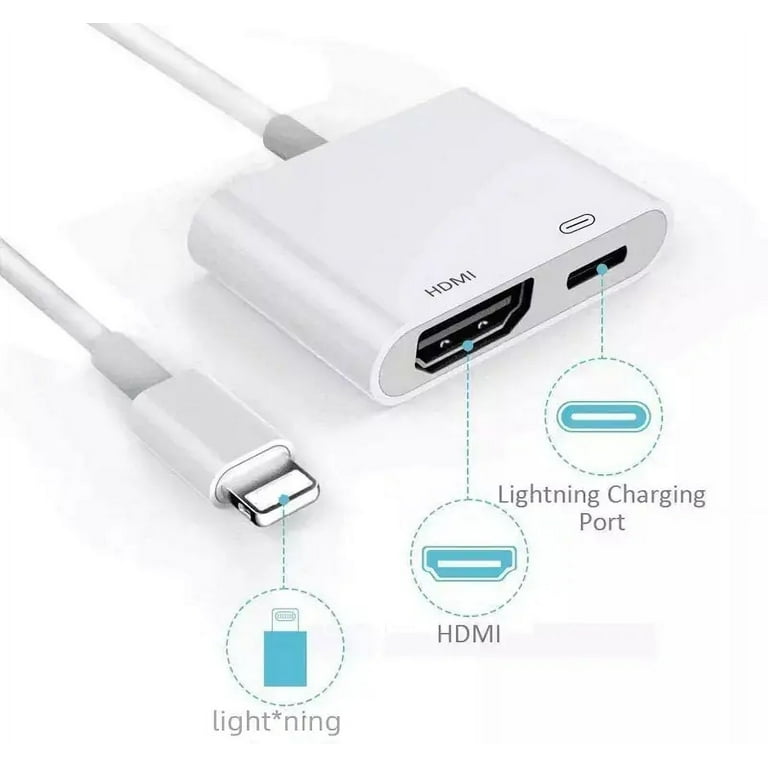 Lightning to HDMI adapter (Apple Lightning to Digital AV) 