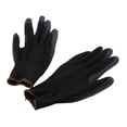 thumbnail image 3 of Guantes De Trabajo De Seguridad De Nailon PU, 12 Pares Con Revestimiento Negro, Dedos Flexibles, Antiestáticos Con Agarre Suave Para Carpintería, Construcción, Montaje, 3 of 5