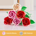 thumbnail image 3 of Set de construcción EWED Rose Bouquet Bloques, paquete de 6, 3 of 7