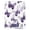 Lavender-colored Butterfly Pattern, variant on High Precision Digital Kitchen Scale Tempered Glass Food Scale Multifunction Scale Small Kitchen Appliances Brown-blue Butterfly Pattern