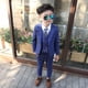 thumbnail image 2 of Trajes de fiesta de boda para bebés, chaqueta, chaleco, pantalones, trajes formales para niños, vestido de bautismo, conjunto de ropa para ceremonia adolescente, 2 of 5