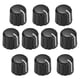 thumbnail image 3 of Perillas de Control de Potenciómetro de 20 Piezas para Perillas de Tono de Volumen de Guitarra Eléctrica Negro Tipo D 6 mm, 3 of 5