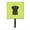 Lime Green Black, variant on Carolines Treasures Checkerboard Lime Green Black Labrador Leash or Key Holder 7Hx4.25W multicolor