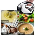 thumbnail image 5 of Gymax 200W 5-Speed Hand-free Stand Mixer w/ Dough Hooks & Beaters Stainless Steel Bowl, 5 of 7