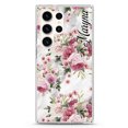 thumbnail image 4 of Marble and Pink Floral Samsung Galaxy 水晶透明保護殼,iPhone 12, 4 of 5