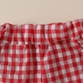 thumbnail image 7 of Zshosam Clothes for Boys Toddler Baby Boy Clothes Summer Outfit Striped Short Sleeve T-Shirt Shorts Set Size 2T 3T,(Red 2-3 Years), 7 of 7