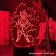 thumbnail image 1 of Anime Goku Vegeta 3D Led Night Light Dragon Ball Z lámpara de mesa para niños, decoración de la habitación de la cama, regalos de cumpleaños y Navidad para niños, 1 of 4