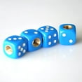 thumbnail image 5 of Dice Style Valve Caps Nipple Caps Wheel Tire Cover Tyre Valve Plugs Alloy Wheels Abs Tire Wheel Cover For Car Motorcycle Bike-motor Vehicle Wheel Part, 5 of 5