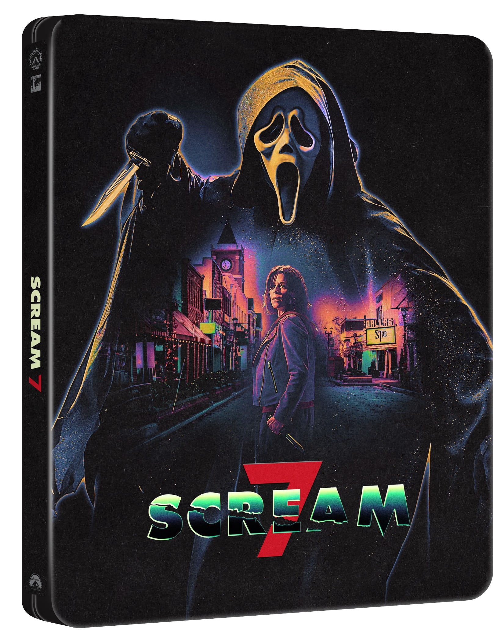 Paramount, Scream Steelbook 4K Ultra HD, Horror Movie, Rated R