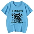 thumbnail image 1 of T-shirts pour Filles Imprimé T-Shirt à Manches Courtes pour Filles Col Ras du Cou T-Shirts d'Été pour Filles T-Shirts pour Filles 10-11 Ans Mode Filles, 1 of 4