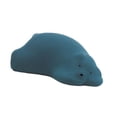 thumbnail image 1 of Sofá perezoso, sillón otomano con respaldo, asiento tipo lounge, chaise lounge creativo con forma de oso Azul, 1 of 8