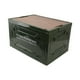 thumbnail image 2 of Caja de almacenamiento plegable para acampada con tapa de madera, contenedor de almacenamiento plegable con ruedas para coche, Camping, Picnic, OD verde, 2 of 14