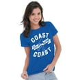 thumbnail image 4 of Bigfoot Coast to Coast Hide and Seek Womens Slim Fit Graphic Tee Brisco Brands X, 4 of 5