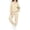 Beige, variant on PInxai Kids Sweatsuits Casual Workout Sets Zip up Hooded Long Sleeve Sweatshirts Joggers with Pockets Unisex Clothing,Yellow,90