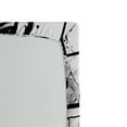 thumbnail image 2 of Ambesonne Eiffel Tower Fitted Sheet, Modern Paris Girl, Queen Size, Black White Grey, 2 of 2