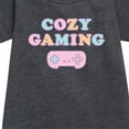 thumbnail image 2 of Instant Message - Cozy Gaming - Toddler & Youth Girls Fleece Dress, 2 of 5