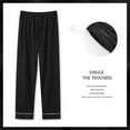 thumbnail image 5 of EHQJNJ Wide Leg Sweatpants Women Petite Length Women's Casual Wide Leg Cozy Pants Sweatpants Comfy Sports Pants with Pockets, 5 of 7