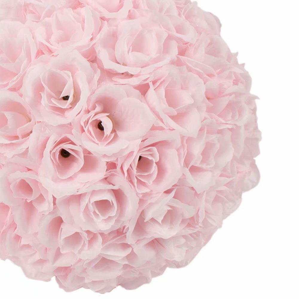 10 Artificial Flower Pomander Kissing Balls Hanging Silk Rose