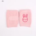 thumbnail image 1 of Baby Knee Protection Socks Solid Color Non Slip Socks Children's Crawling-Socks Floor-Socks Boys and Girls' Knee Protection rabbit 8X11CM, 1 of 6