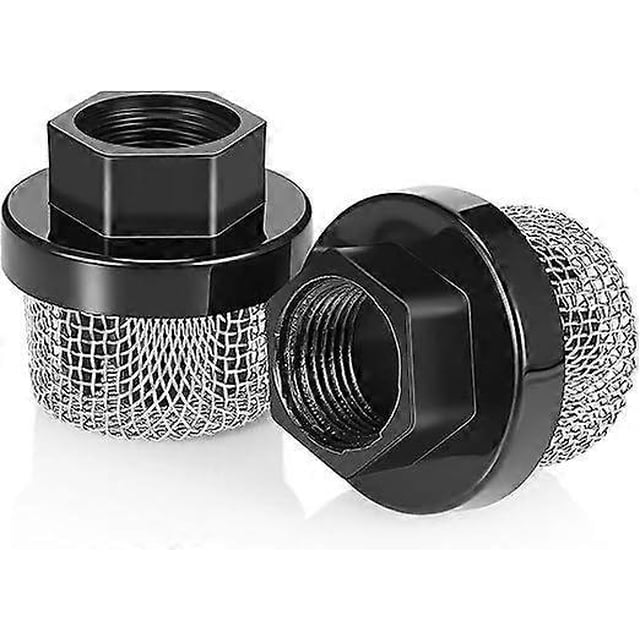 2 Pcs Hose Inlet Strainer Filter Inlet Suction Strainer Garden Hose Strainer Filter Pump Inlet Strainer Sprayer Filter 7/8 Thread for Sprayer 390 395
