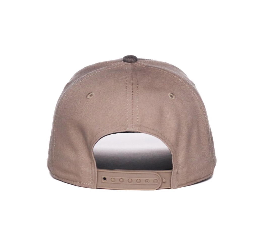 Hat - RAM TRUCKS Ball Cap Debossed Faux Leather Patch Applique Olive/Khaki