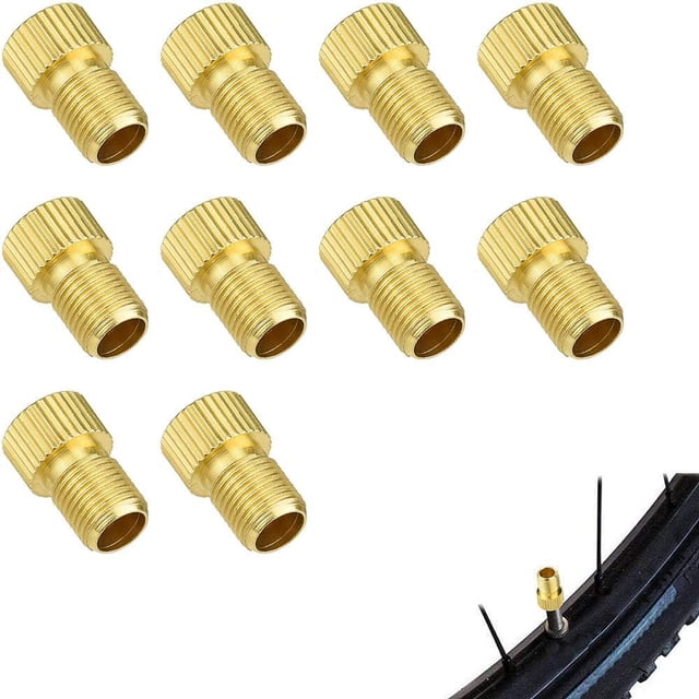 Fahrrad Ventil Adapter DVD SV Französisch auf Dunlop Auto Ventil Auto Pumpe nü