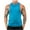 Blue—2025 Summer Savings, variant on BADHUB Men's Muscle Cut Off Tank Tops Bodybuilding Fitness Sleeveless Gym Shirts Workout Training Tee Shirt Orange L