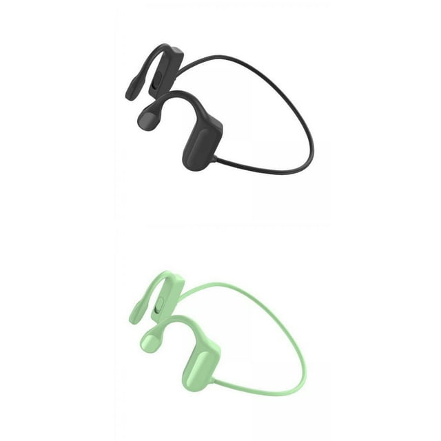 2x Auriculares de Conducción ósea Auriculares de Doble Oreja para Conducir en Interiores Sunnimix Auriculares inalambricos