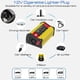 thumbnail image 5 of 300W Sine Waves Power Inverter 12V to 110V/220V Converter with Dual USB Port and LED Display, BT Speaker Car Inverter, 5 of 5