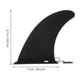 thumbnail image 2 of FONDOTIN 3Set Surfboard Center Fin Clip On Design for Paddleboarding Control Black Nylon, 2 of 6