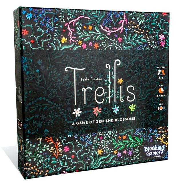 Juego de mesa Trellis Strategic para noches de juegos de 2 a 4 jugadores