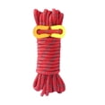 thumbnail image 2 of Carpa de cable reflectante Cuerda de línea con tensor Ligero 13 pies Cuerda para acampar de alta resistencia para toldo Refugio Acampar al aire libre rojo Sunnimix Cuerda de tienda Guyline, 2 of 8