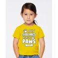 thumbnail image 2 of Wild Bobby My Siblings Have Paws Funny Pets Pet Dog Owner Toddler Crew Graphic T-Shirt, 2 of 6