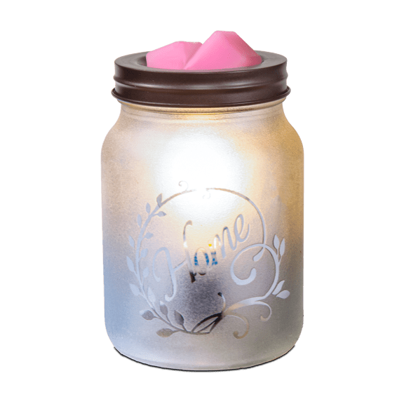 Scentsationals Wax Melt Warmer, Wax Warmer for Scented Wax Melts - Sweet Home - Candle Wax Melter for Fragrance Cubes and Tarts