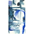 thumbnail image 2 of Moore, Regina 11x18 White Modern Wood Framed Museum Art Print Titled - Singing the Blues I, 2 of 4