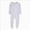 Light Gray 0726, variant on Footed Long Sleeve Baby Pajamas With Zipper Cotton Infant Sleepers