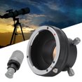 thumbnail image 1 of Macro Lens Adapter, Manual Focus Black CNC Camera To Eyepiece Adapter Anodic Oxidation Portable   for  Camera, 1 of 7