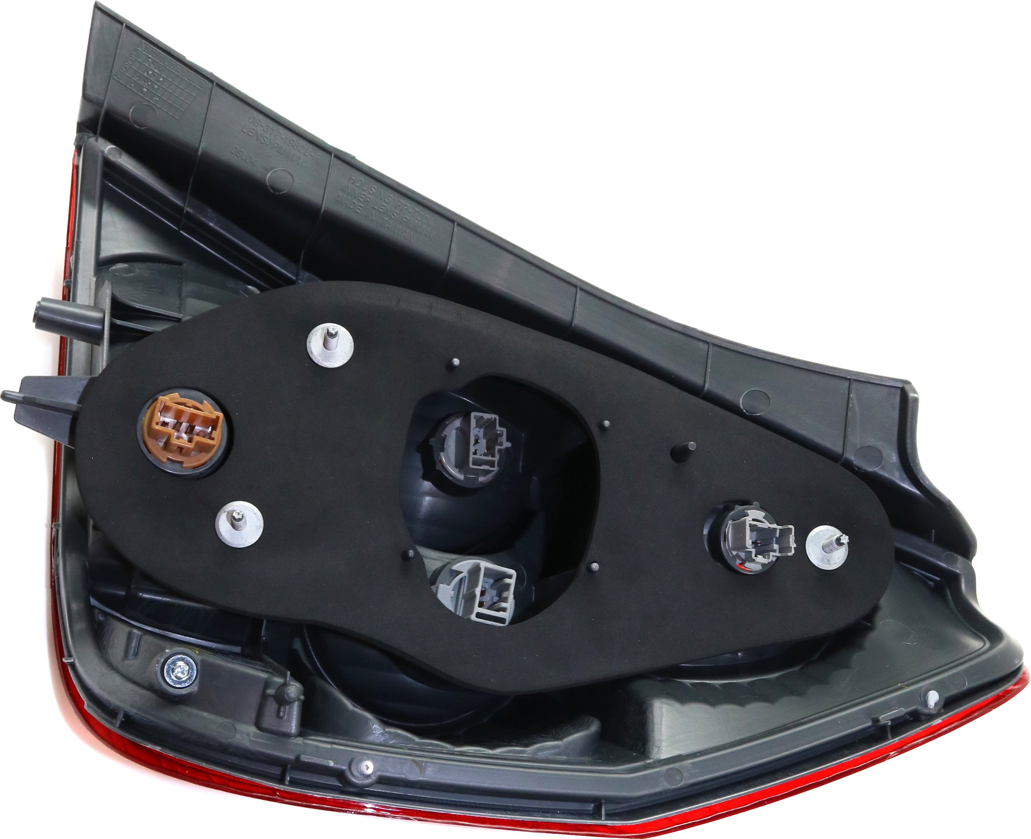 Tail Light Compatible With 2007-2008 Honda Fit Left Driver With bulb(s)